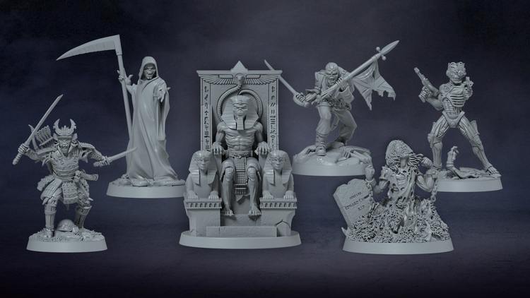 Zombicide Iron Maiden Character Pack #1