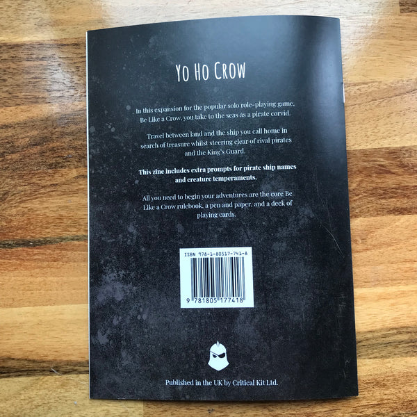 Tales from The Crow's Nest - A Pirate Setting for Be Like a Crow