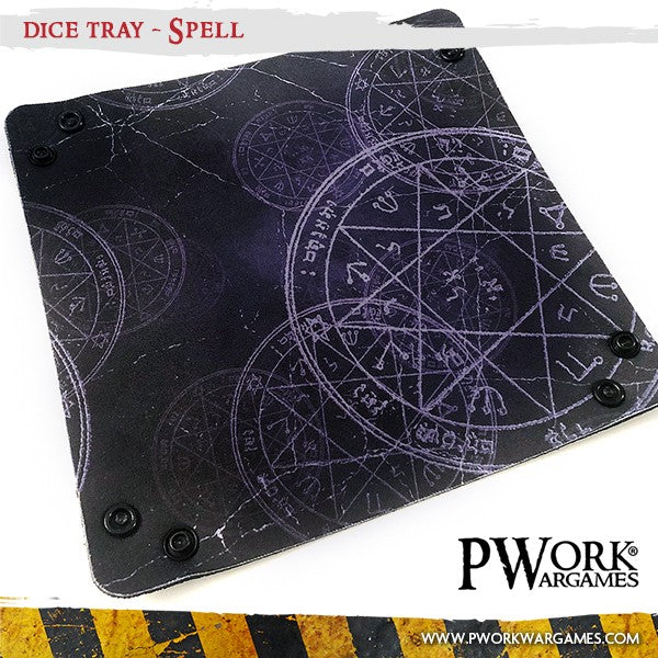PWork Wargames Dice Tray - Spell