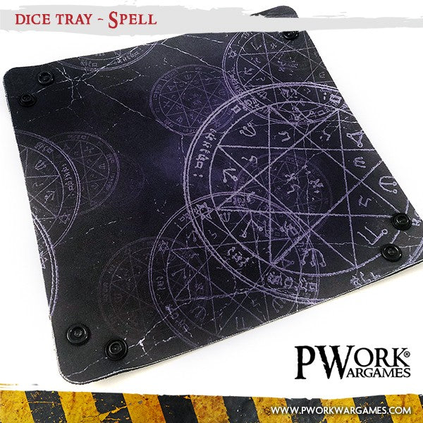 PWork Wargames Dice Tray - Spell