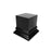 Square Top Display Plinth 6x6cm - Black