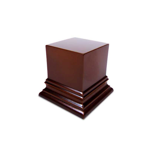 Green Stuff World Square Top Display Plinth 6x6 cm - Hazelnut Brown