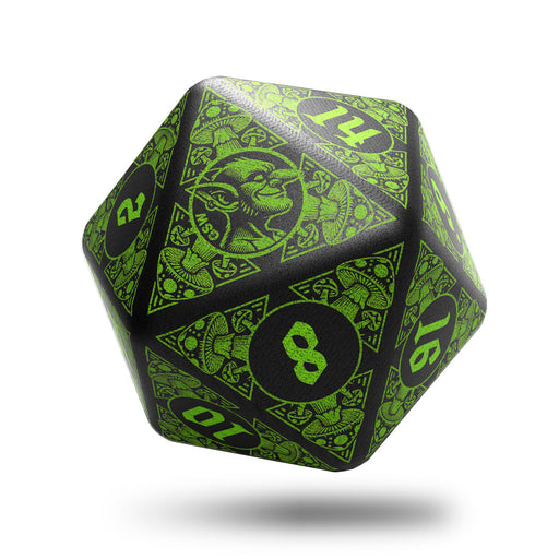 Squishy D20 Dice - Goblin