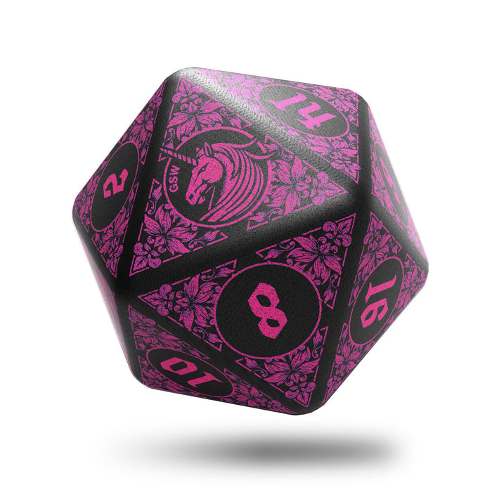 Squishy D20 Dice - Unicorn
