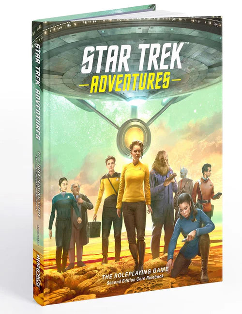 Star Trek Adventures RPG Core Rulebook 2nd Edition Book Cover