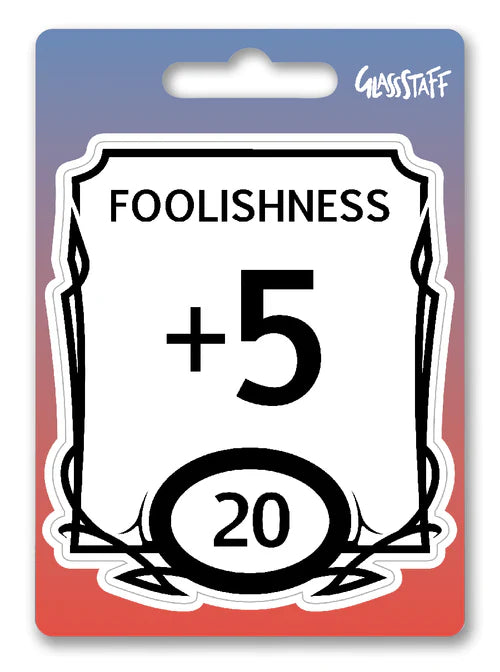 GlassStaff Sticker - Stat Block Foolishness