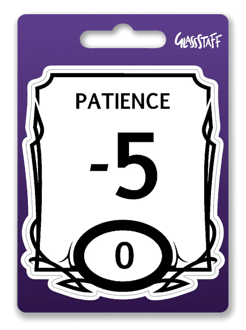 GlassStaff Sticker - Stat Block Patience