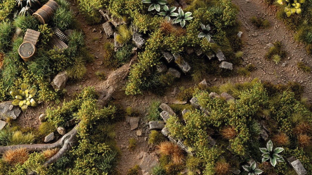 GamersGrass Static Grass Tufts - Strong Green Shrubs