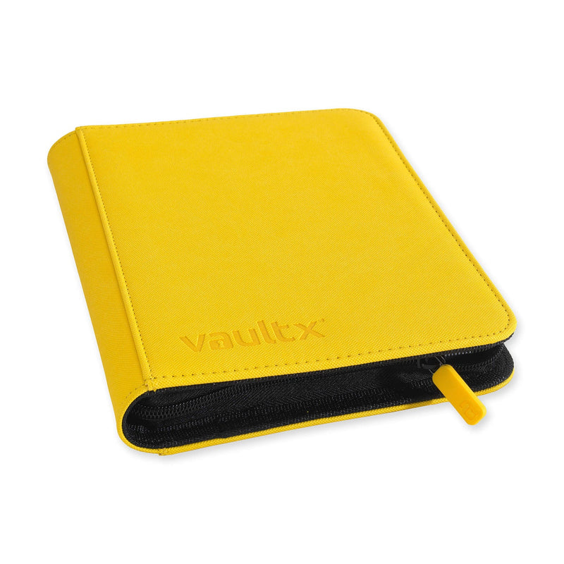 Vault X 4-Pocket Exo-Tec Zip Binder - Sunrise Yellow