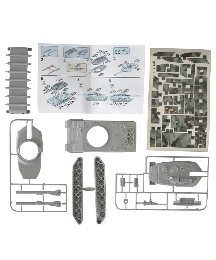 KombatUK Battle Tank Model Kits (1:100)