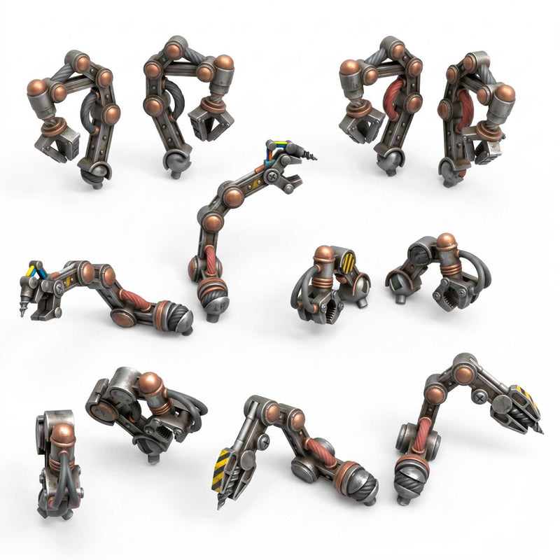 Resin Bits - Techno Servo Arms