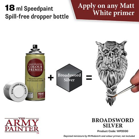 The Army Painter - Speedpaint: Broadsword Silver