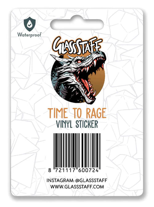 GlassStaff Sticker - Time to Rage