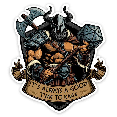 GlassStaff Sticker - Time to Rage