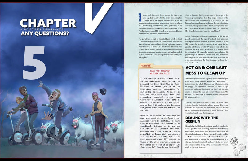 The Laundry Roleplaying Game: Introduction to Applied Occult Computing