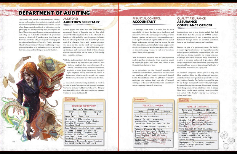 The Laundry Roleplaying Game: Operative's Handbook