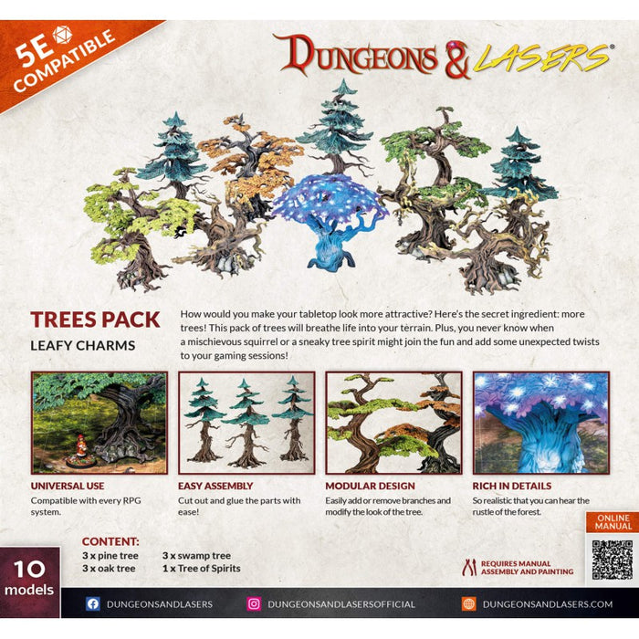 Dungeons & Lasers - Trees Pack
