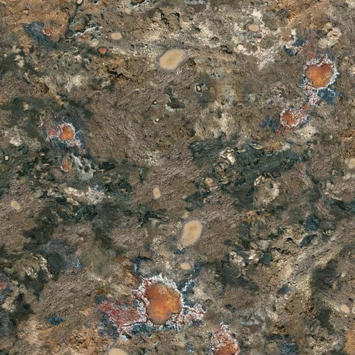 PWork Wargames Neoprene/Rubber Terrain Mat: Trench Warfare - 44x90"