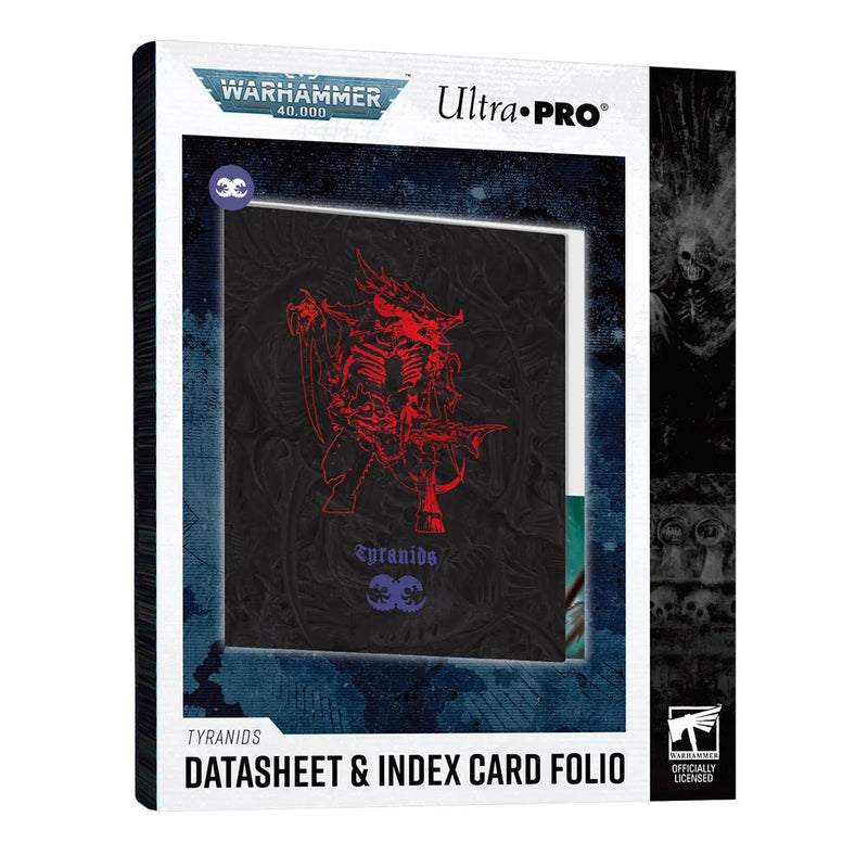 Ultra Pro - Tyranids Datasheet & Index Card Folio for Warhammer 40,000