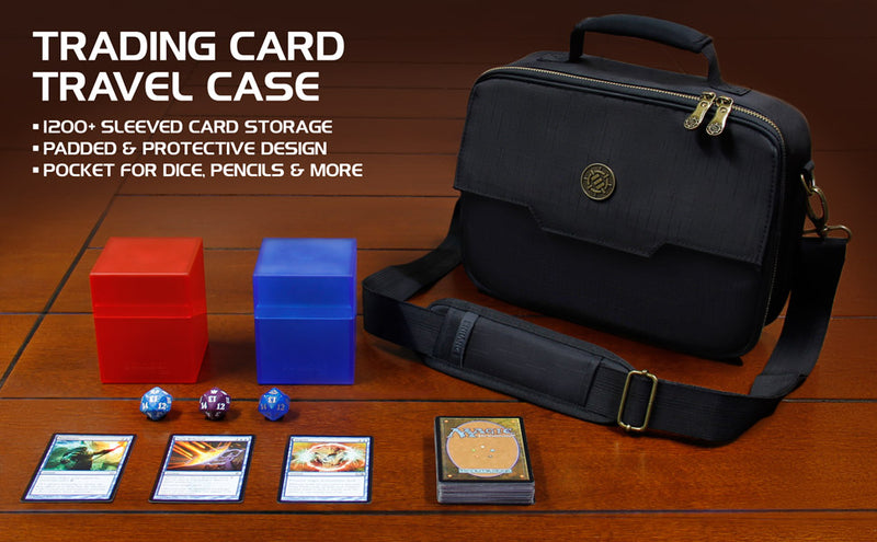 Enhance Gaming Trading Card Travel Case - Black