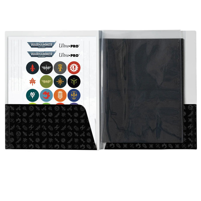 Ultra Pro - Universal Datasheet & Index Card Folio for Warhammer 40,000