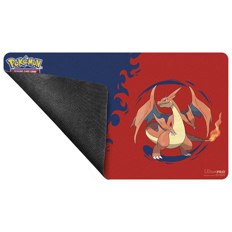 Ultra Pro - Mega Charizard X and Mega Charizard Y Playmat for Pokémon