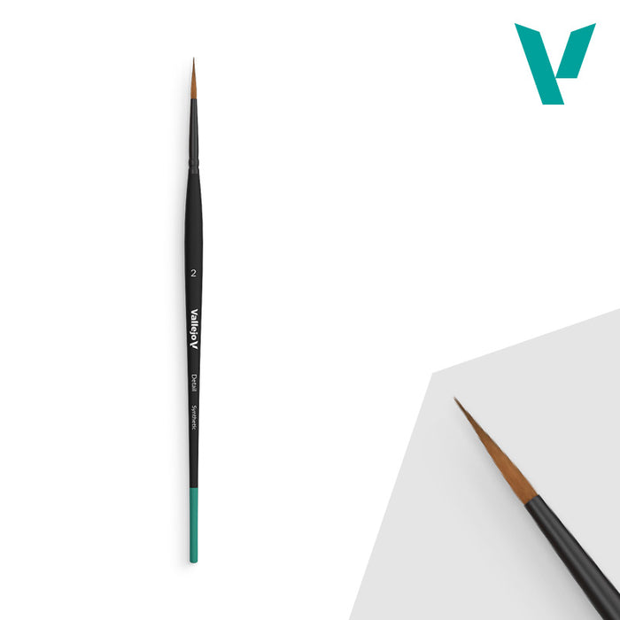 Vallejo Detail - Synthetic Round Brush No. 2