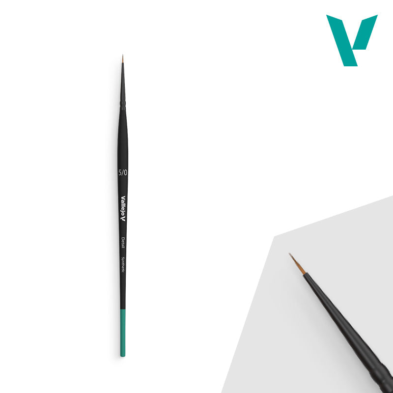 Vallejo Detail - Synthetic Round Brush No. 5/0
