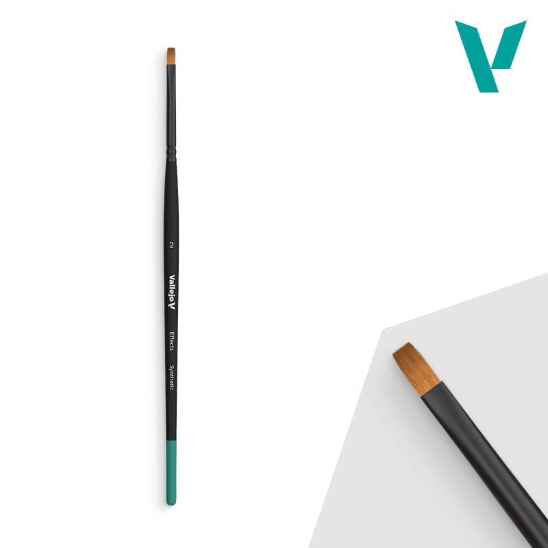 Vallejo Effects - Synthetic Flat Brush No. 2