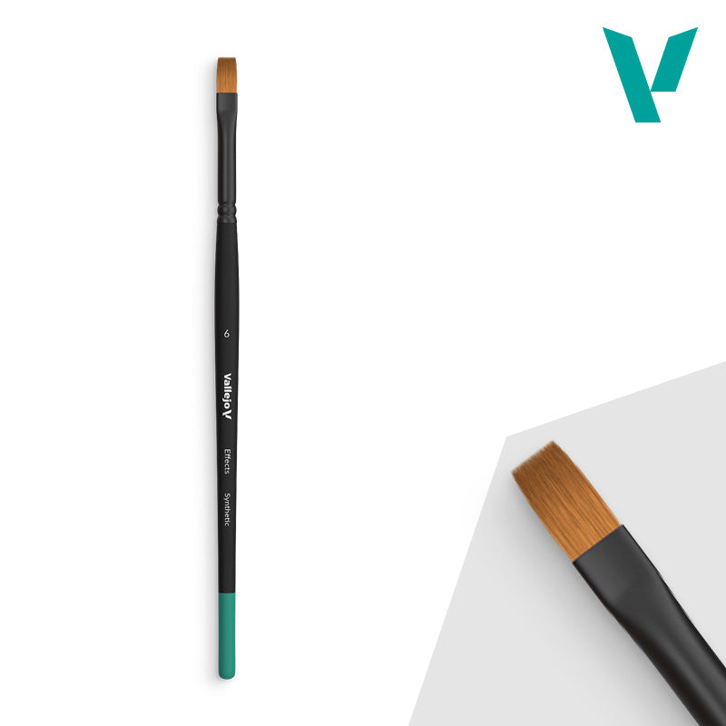 Vallejo Effects - Synthetic Flat Brush No. 6