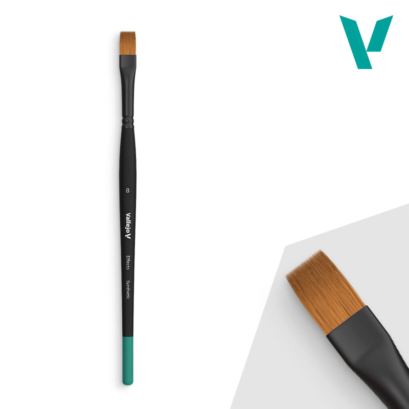 Vallejo Effects - Synthetic Flat Brush No. 8