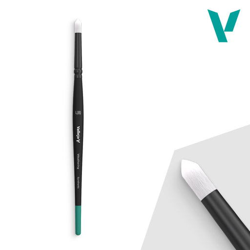 Vallejo Weathering - Synthetic Round Brush - Large