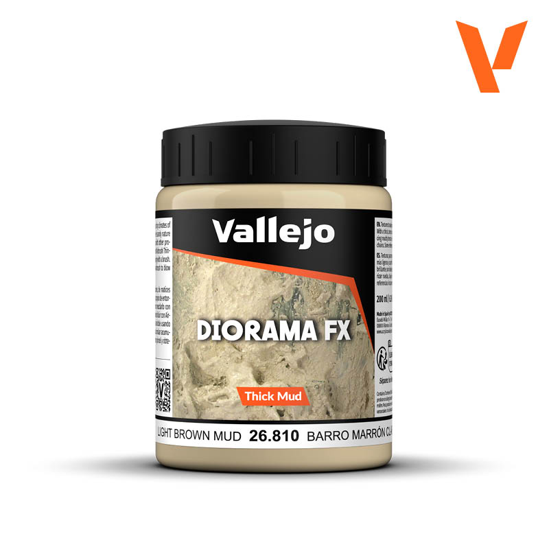 Vallejo: Diorama Effects - Light Brown Mud