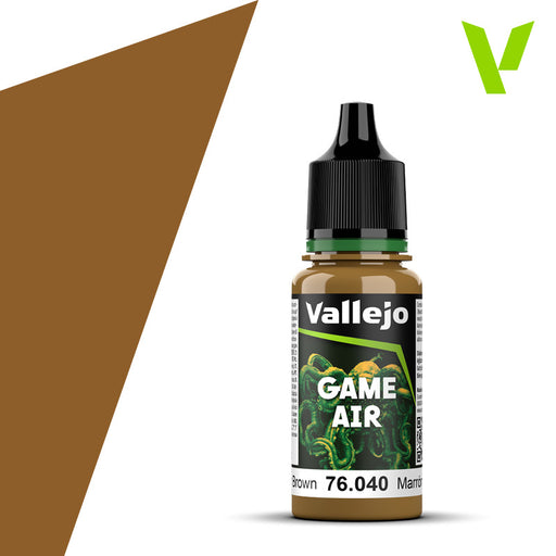 Vallejo Game Air Leather Brown - 18ml