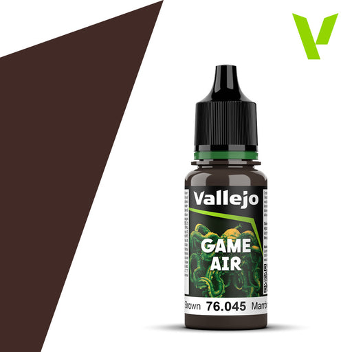 Vallejo Game Air Charred Brown - 18ml