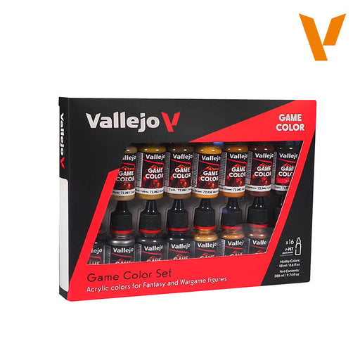 Vallejo Game Color - Leather & Metal Set