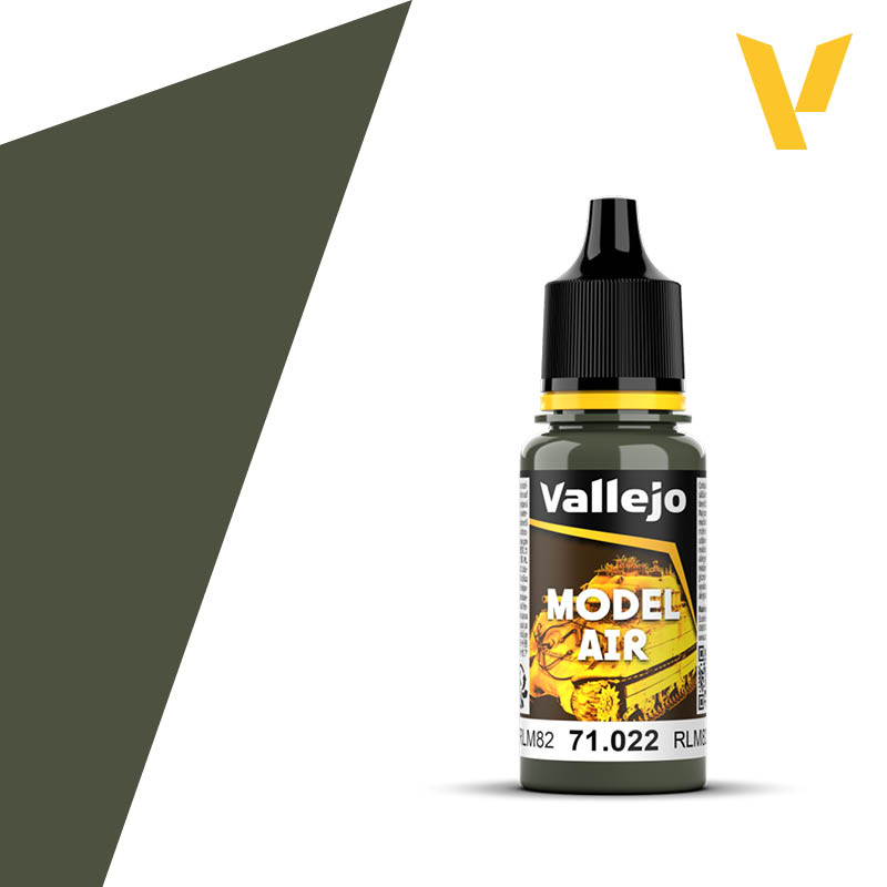 Vallejo Model Air: Light Green RLM82 - 18ml