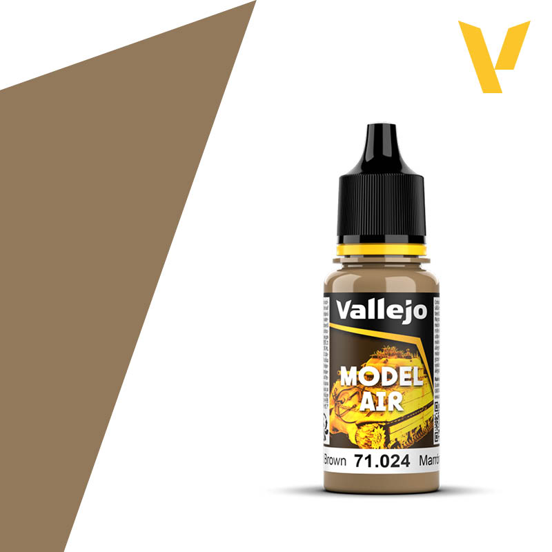 Vallejo Model Air: Khaki Brown - 18ml