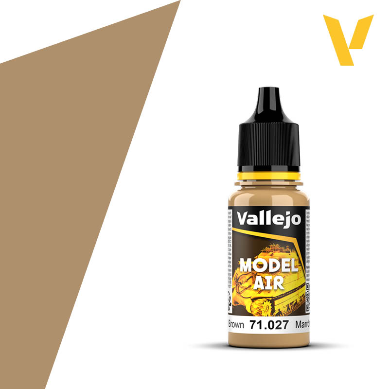 Vallejo Model Air: Light Brown - 18ml