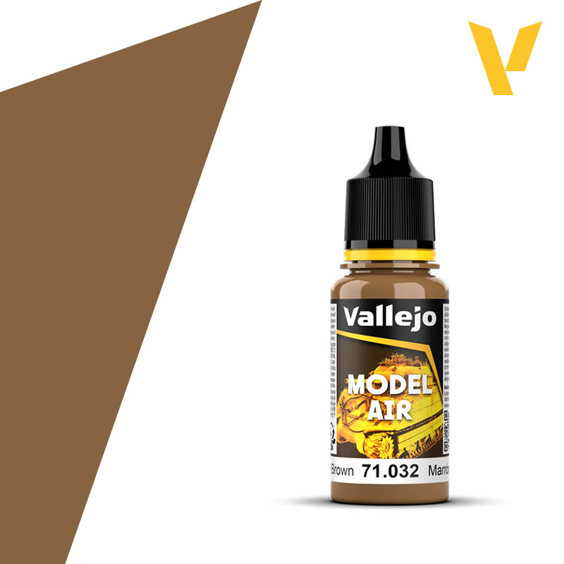 Vallejo Model Air: Golden Brown - 18ml