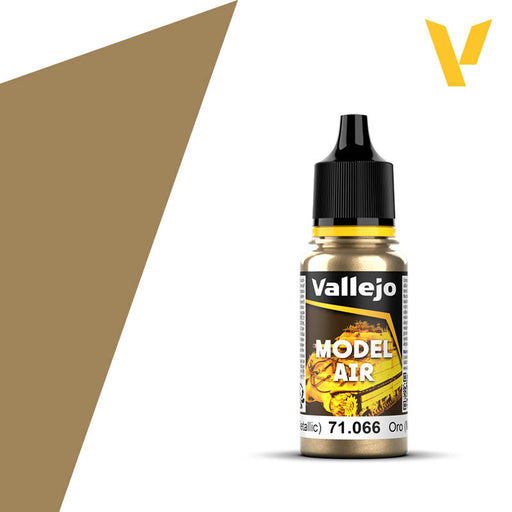 Vallejo Model Air: Gold (Metallic) - 18ml