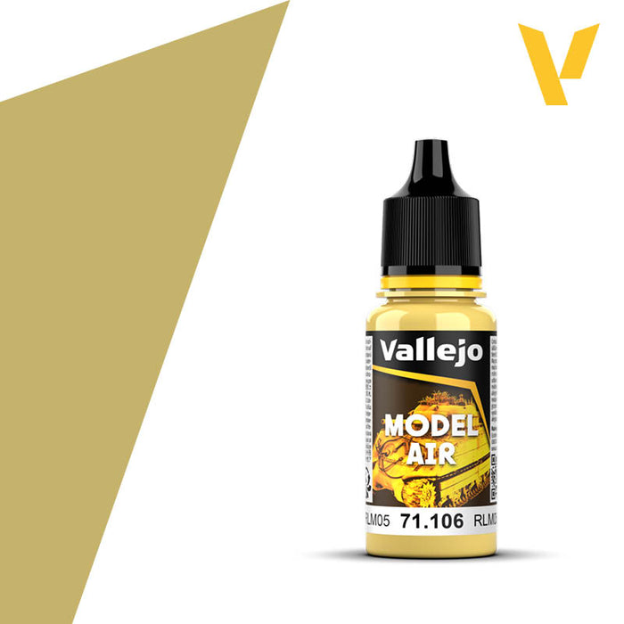 Vallejo Model Air: Ivory RLM05 - 18ml