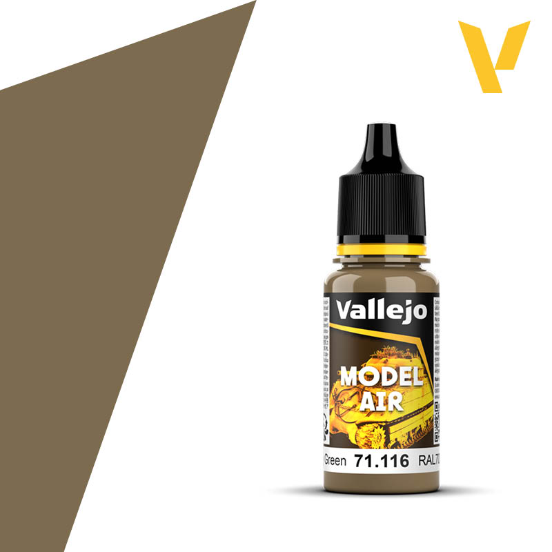 Vallejo Model Air: Camouflage Grey Green - 18ml