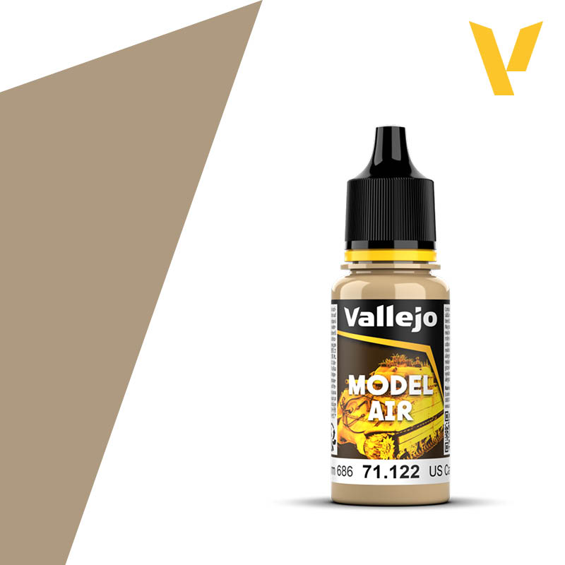 Vallejo Model Air: US Desert Armour 686 - 18ml