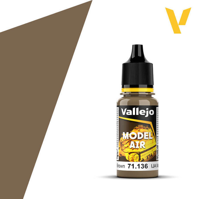 Vallejo Model Air: IJA Earth Brown - 18ml