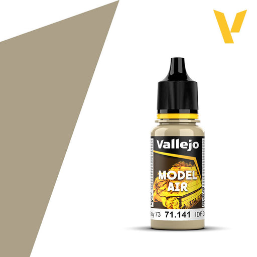 Vallejo Model Air: IDF Sand Grey 73 - 18ml