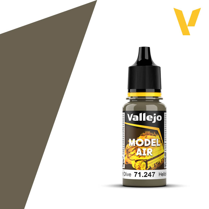 Vallejo Model Air: Light Olive - 18ml
