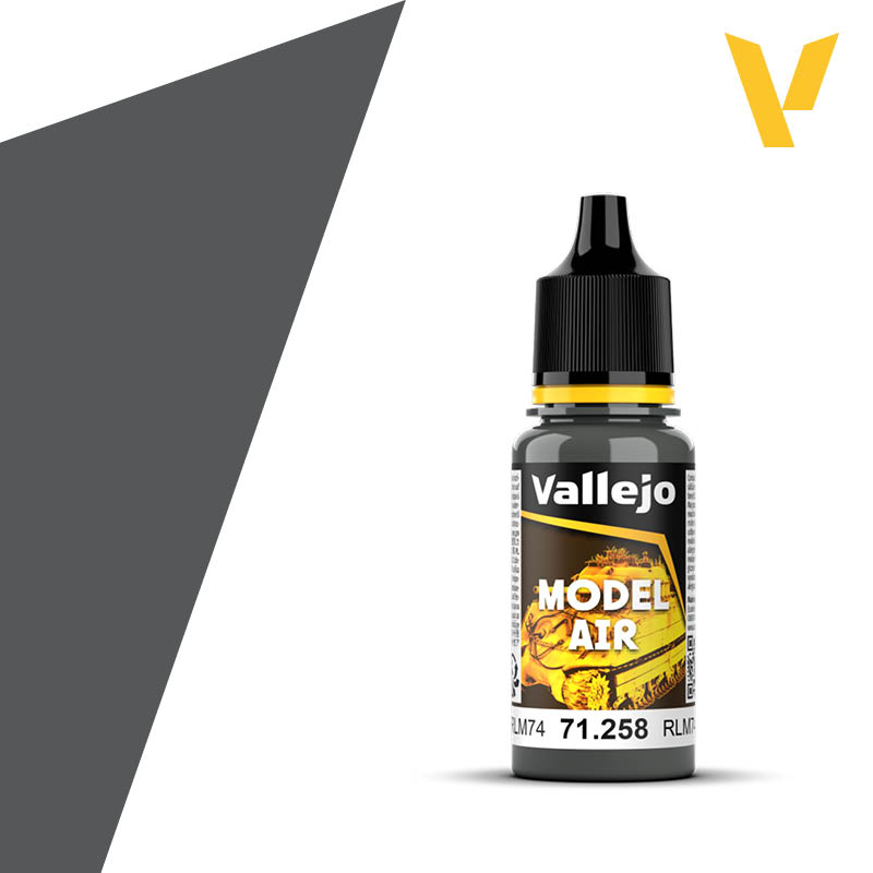 Vallejo Model Air: Grey Green RLM74 - 18ml