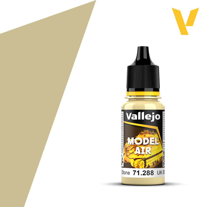 Vallejo Model Air: UK BSC 64 Portland Stone - 18ml