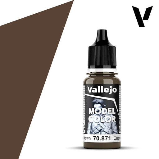 Vallejo Model Color Leather Brown 18ml